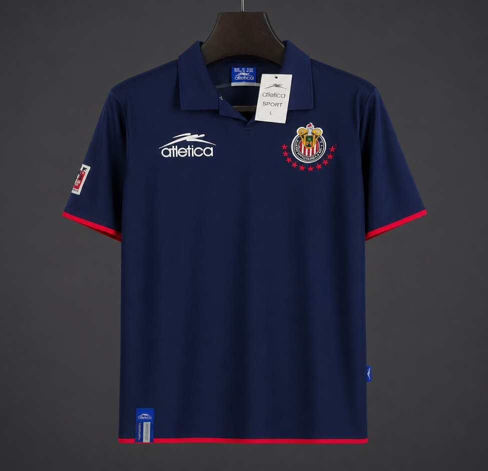 Retro 03/04 Chivas Guadalajara Away Navy Shirt