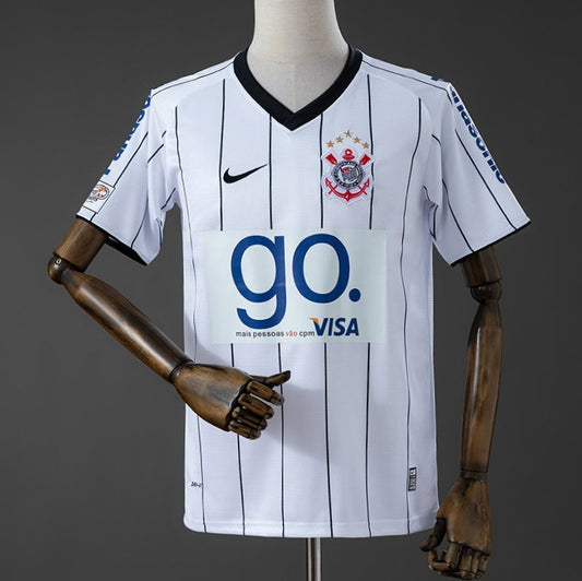 2009 Corinthians Pre-Season Home Retro Shirt