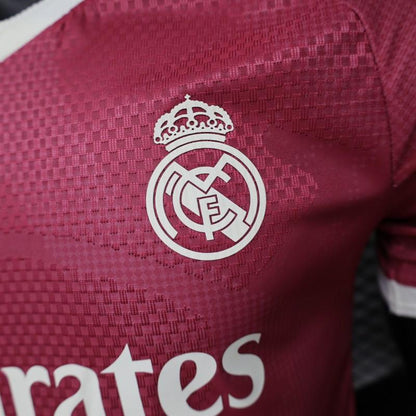Player Version 26/27 Real Madrid Third Burgundy Red Shirt