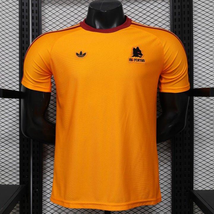 Player Version 26/27 AS Roma x Adidas Originals Orange Special Edition Shirt