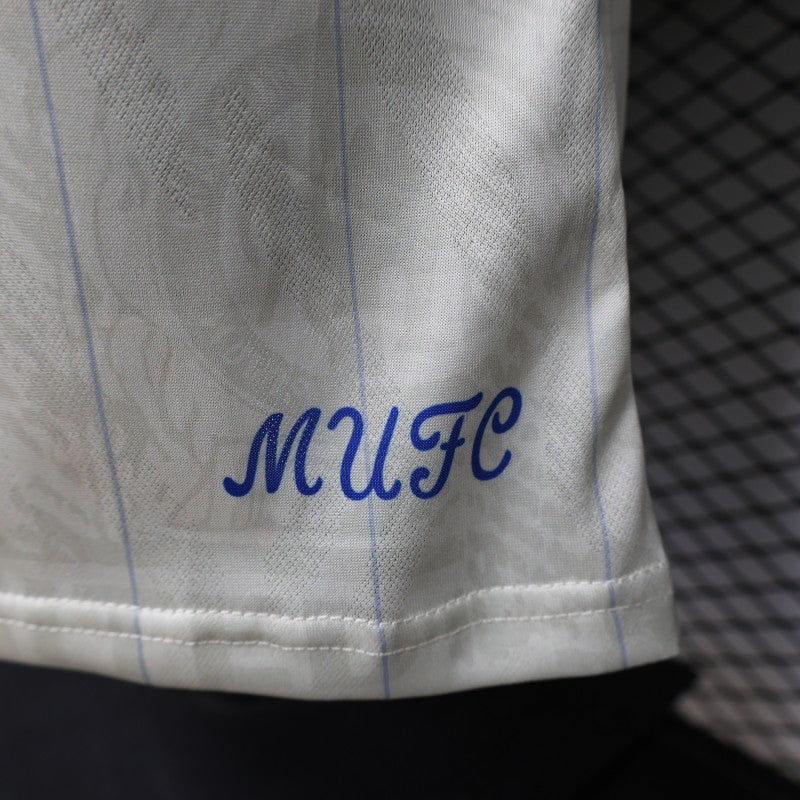 Player Version 26/27 Manchester United Away Cream White Shirt