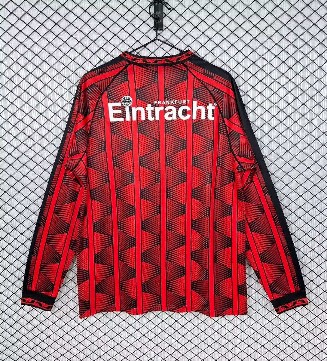 Retro 95/96 Eintracht Frankfurt Home Long Sleeve Shirt