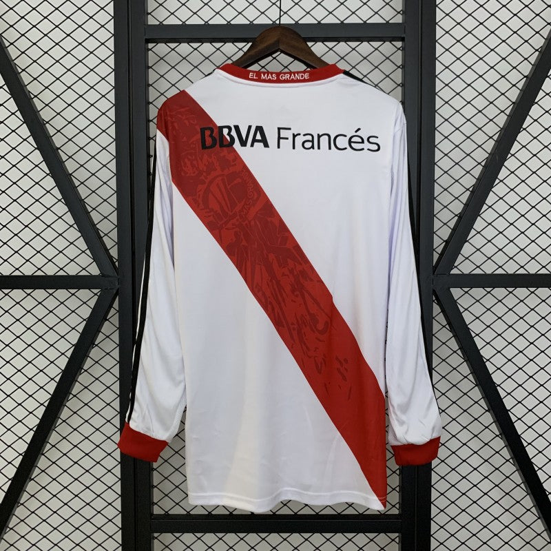 13/14 Retro Long Sleeve River Plate Home Shirt
