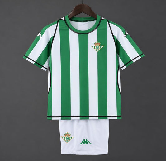 Retro Kids 03/04 Real Betis Home Shirt