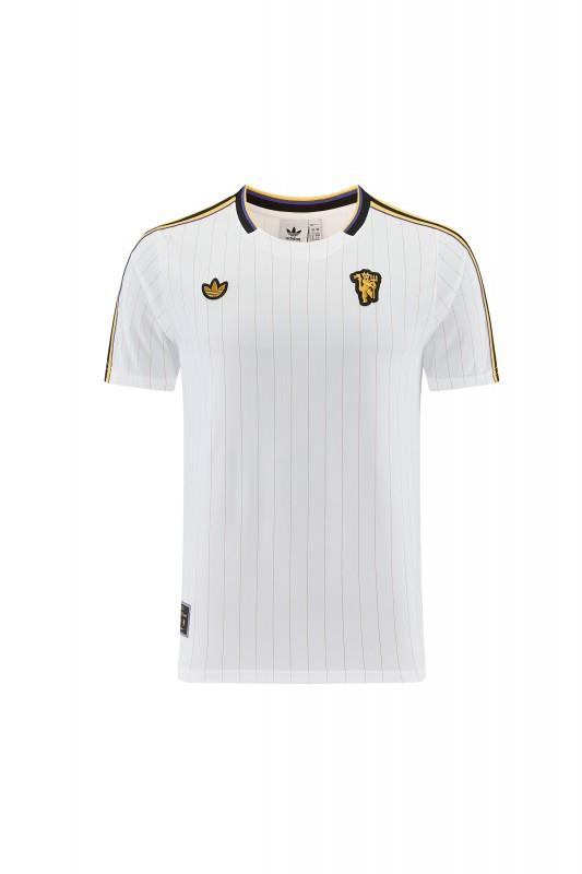 26/27 Manchester United White Short Sleeve+Soccer Shorts