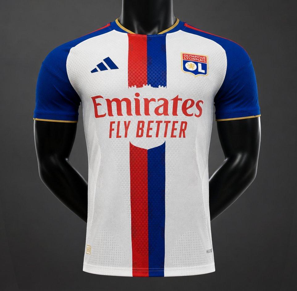 Player Version 26/27 Olympique Lyonnais Home White Shirt