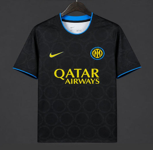 26/27 Inter Milan Academy Pro Pre-Match  Black/Yellow Shirt