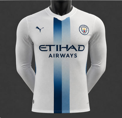 Player Version 26/27 Manchester City Third White Long Sleeve Shirt