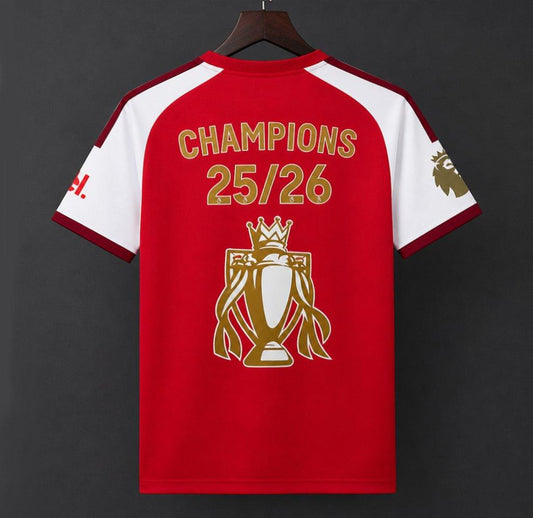 26/27 Arsenal Home Shirt Champions Cup Printing