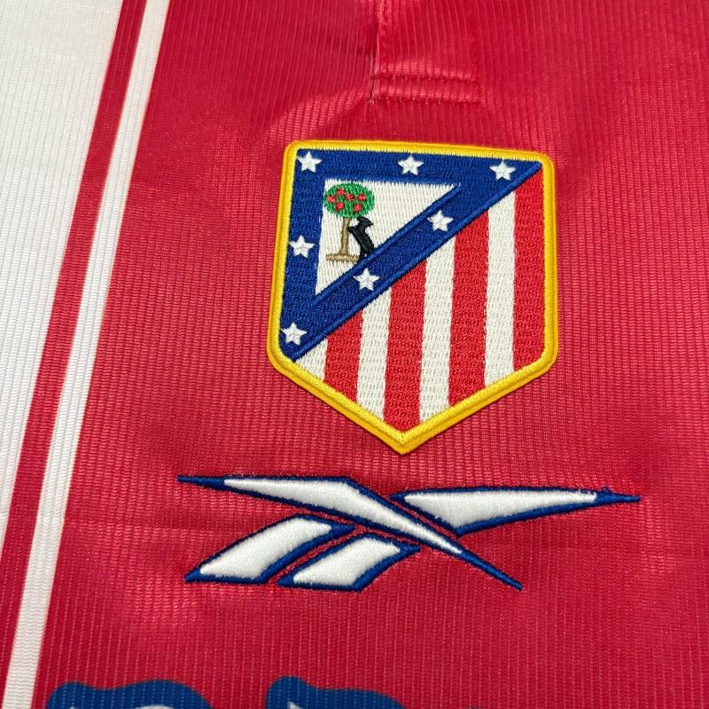 1999/00 Retro Atletico Madrid Home Shirt