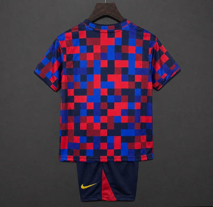 26/27 Kids Barcelona Academy Pro Pre-Match Shirt