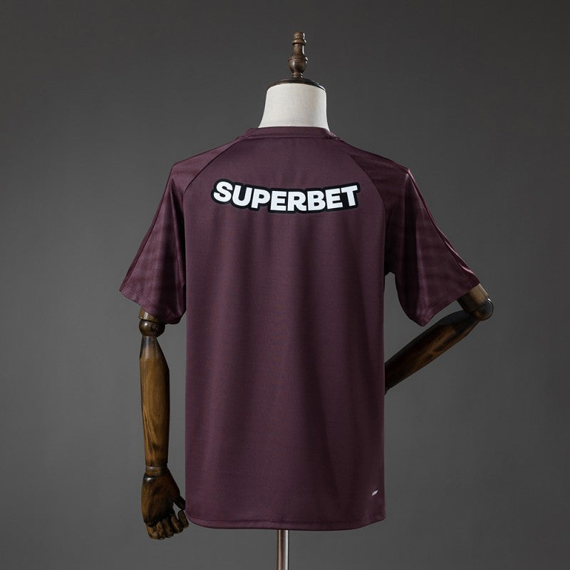 26/27 Sao Paulo Goalkeeper Shirt - Deep Burgundy