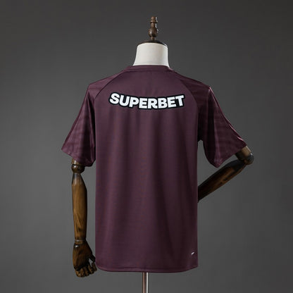 26/27 Sao Paulo Goalkeeper Shirt - Deep Burgundy