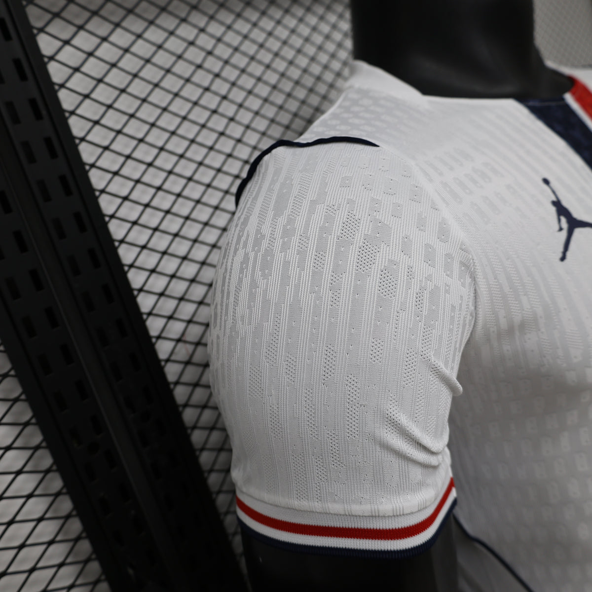 Player Version 26/27 Paris Saint-Germain Away  White & Navy/Red Stripe Special Edition Shirt