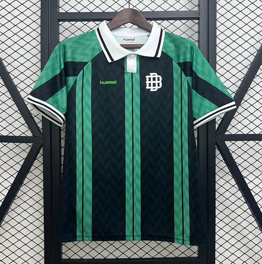 25/26 Real Betis Green with Black Vertical Stripes Shirt