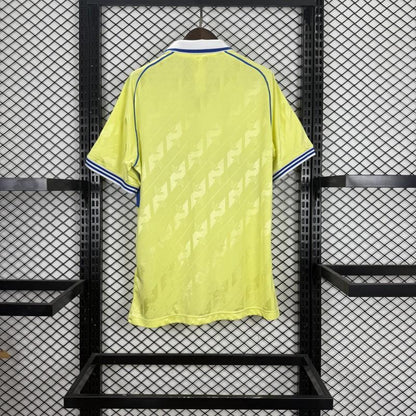 Player Version 25/26 Club América Adidas Originals  Retro Reissue Home Yellow Blue Shirt