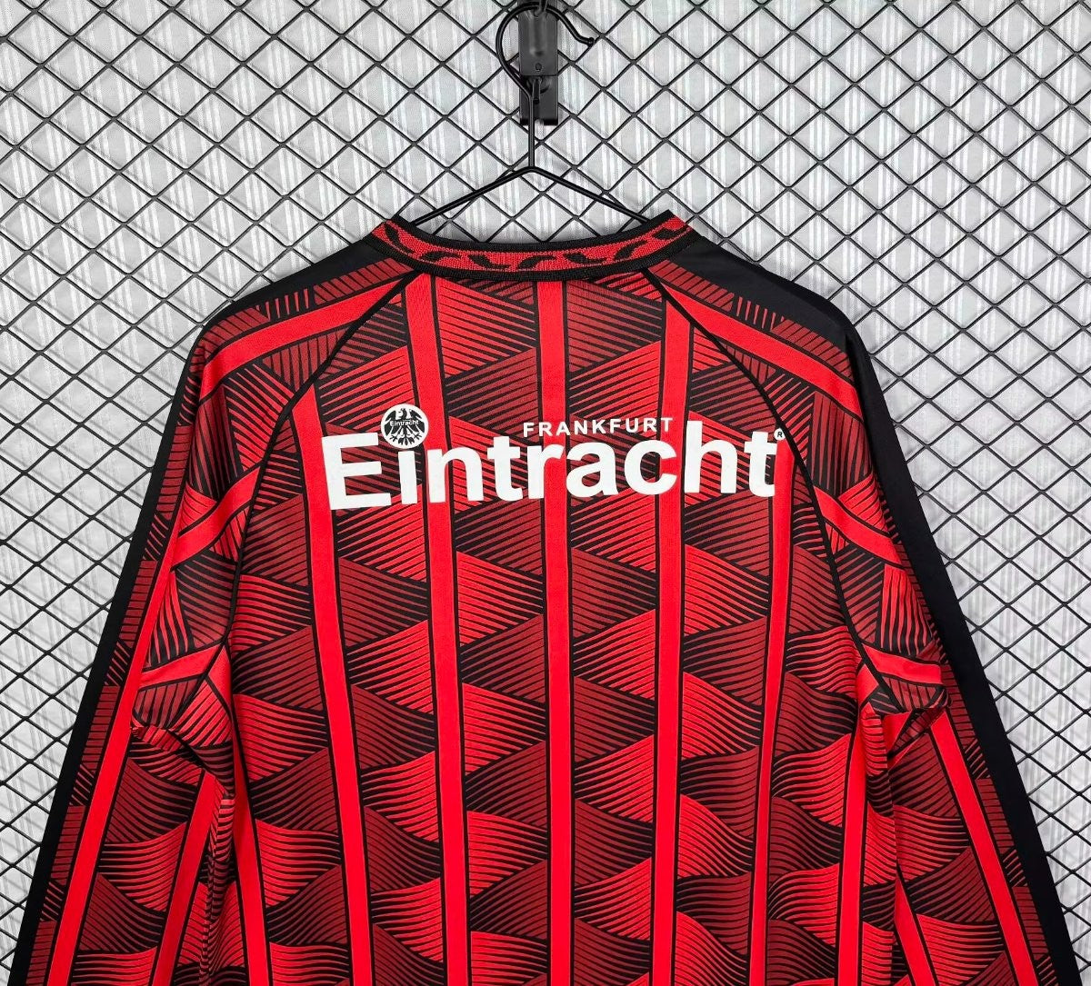 Retro 95/96 Eintracht Frankfurt Home Long Sleeve Shirt