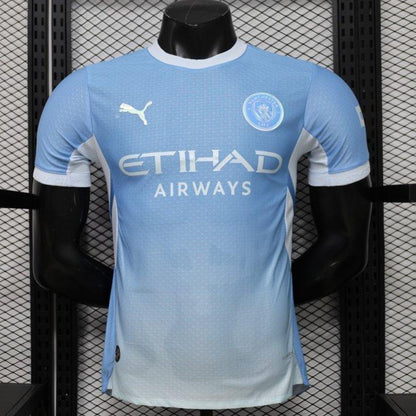 Player Version 26/27 Manchester City Sky Blue with White Side Panel Home Shirt