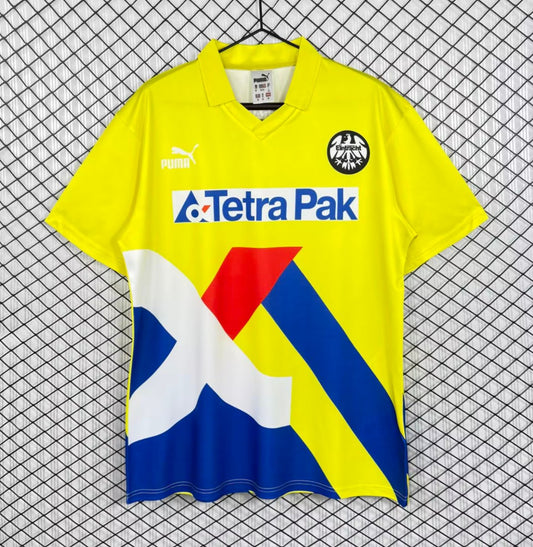 Retro 93/96 Frankfurt Away Yellow Shirt