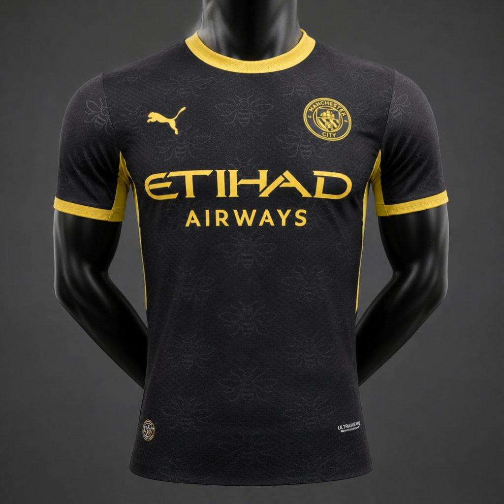 Player Version 26/27 Manchester United Red Away Black Shirt