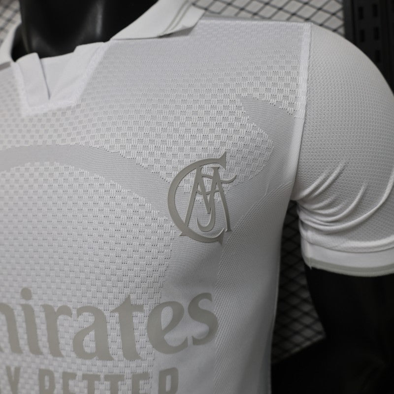 Player Version 26/27 Real Madrid All-White Tonal 125th Anniversary Shirt
