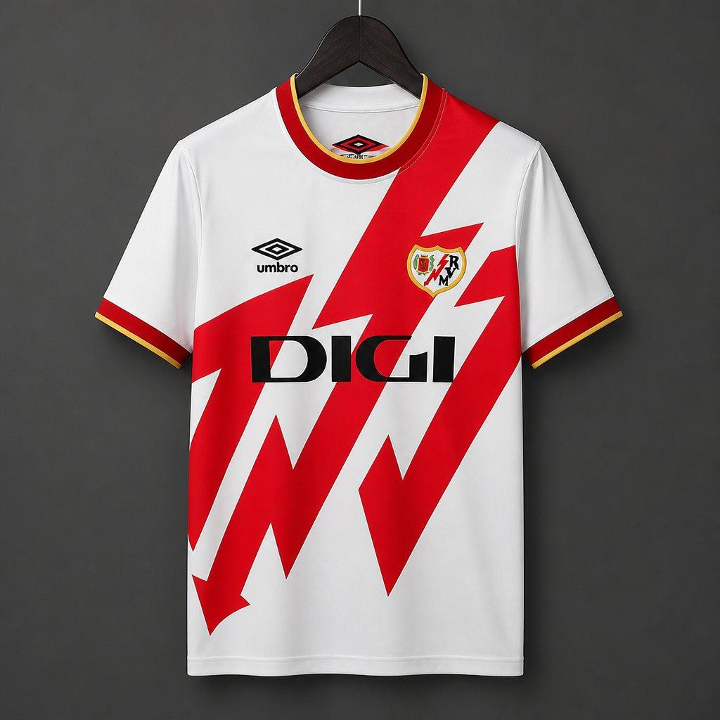 26/27 Rayo Vallecano Home Shirt