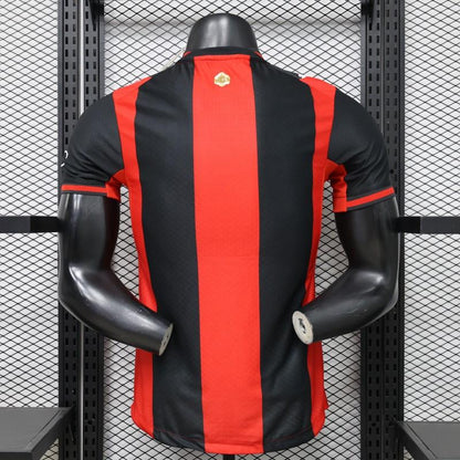 Player Version 26/27 AC Milan Red & Black Vertical Stripe Home Shirt