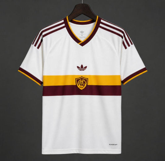 26/27 AS Roma Away White Shirt