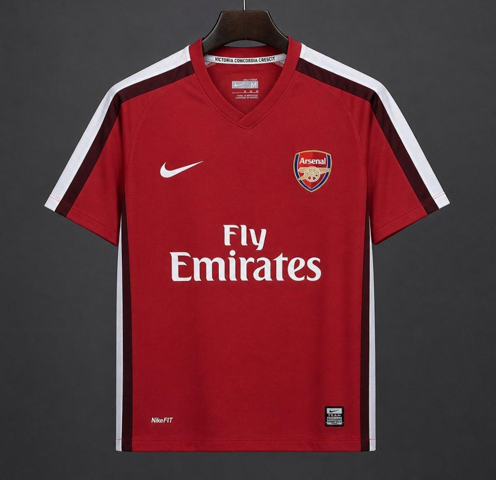 Retro 08/10 Arsenal Home Shirt