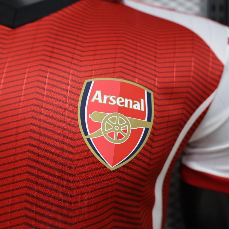 Player Version 26/27 Arsenal Vintage Design Red White Shirt