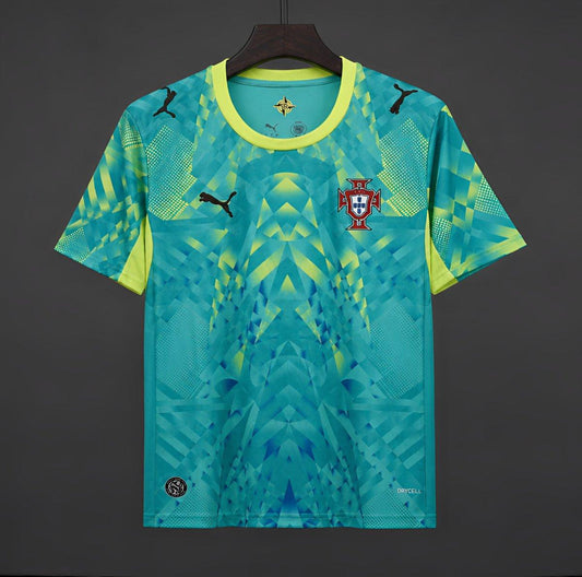 2026 Portugal Green Goalkeeper Shirt