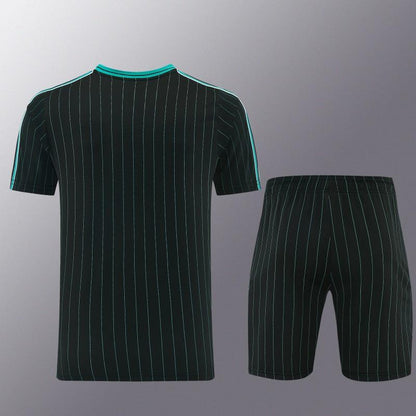 26/27  Liverpool  Black Short Sleeve+Soccer Shorts