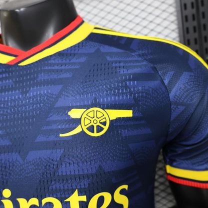 layer Version 26/27 Arsenal Navy Blue with Geometric Pattern Third Shirt