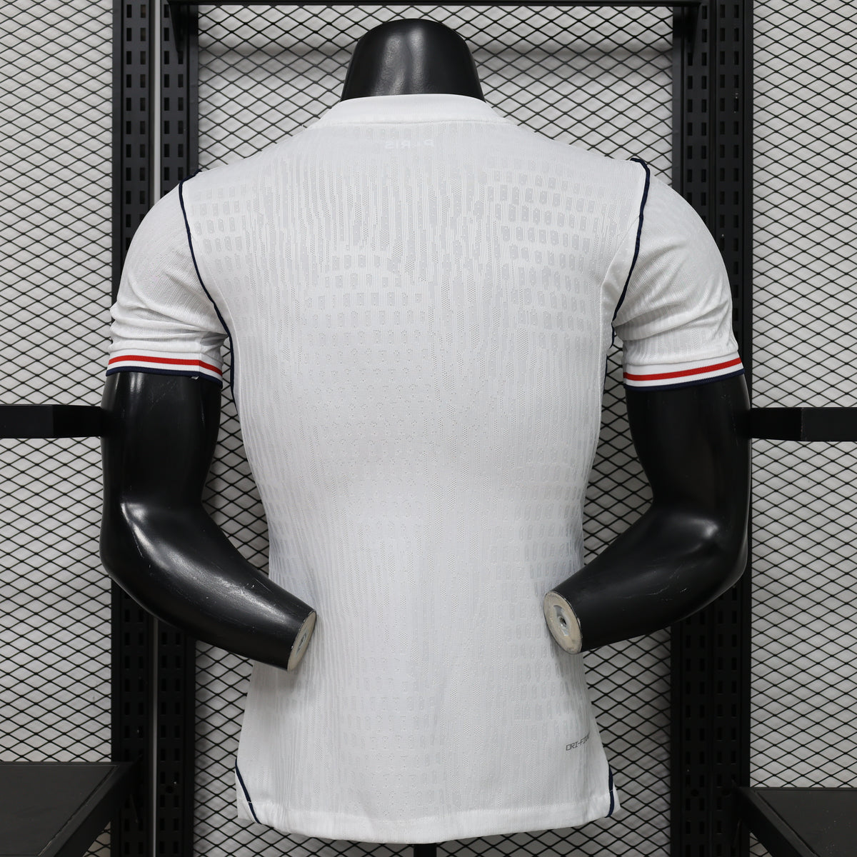 Player Version 26/27 Paris Saint-Germain Away  White & Navy/Red Stripe Special Edition Shirt