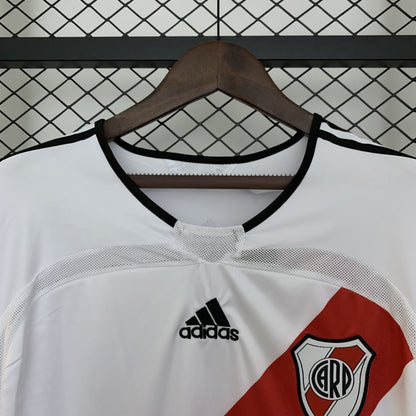 06/07 Retro Long Sleeve River Plate Home Shirt