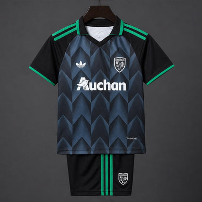 26/27 RC Lens Away Black Green Shirt