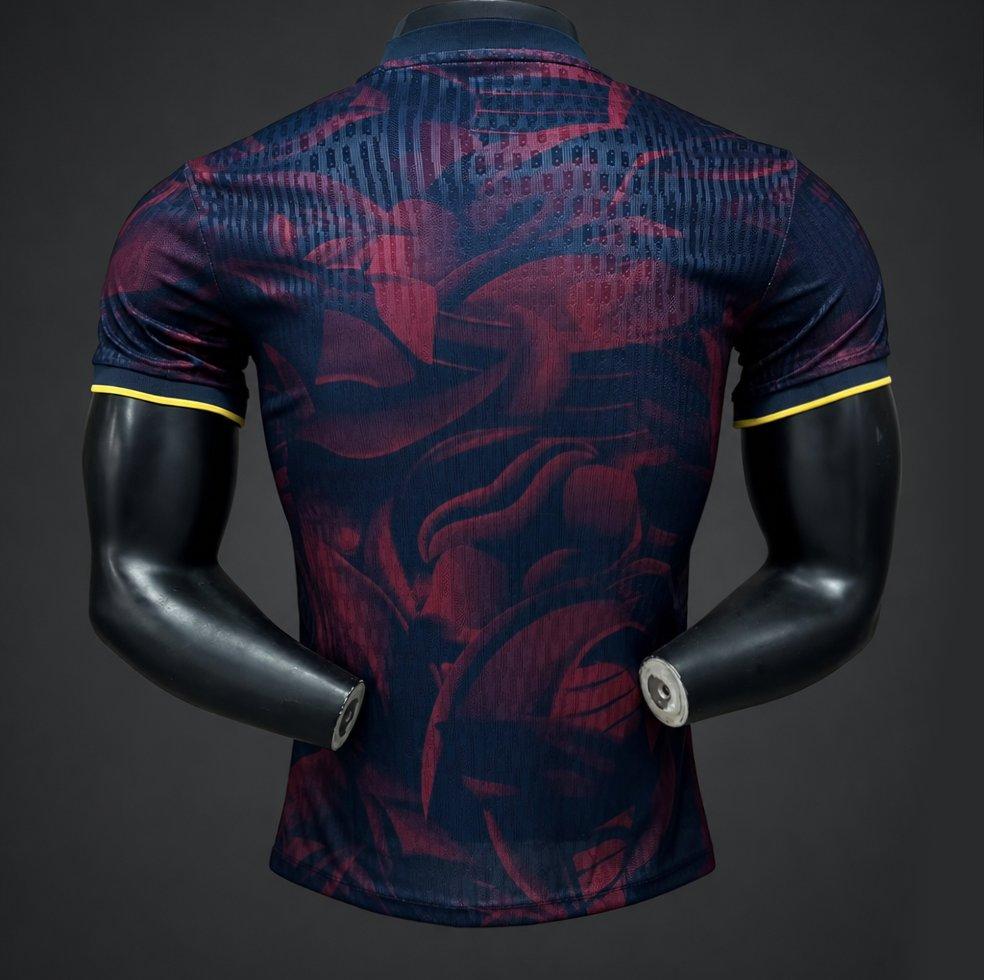 Player Version 26/27 Barcelona Special Abstract Red & Blue "Barça" Script Shirt