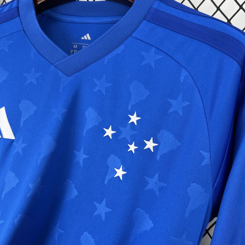 2026/27 Mens Cruzeiro Home Long Sleeves Shirt