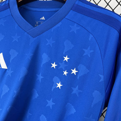 2026/27 Mens Cruzeiro Home Long Sleeves Shirt