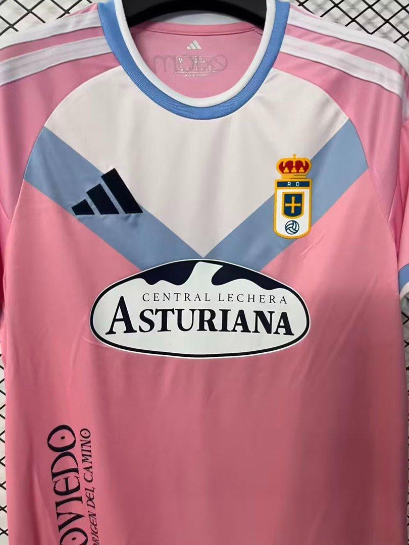 26/27 Real Oviedo Away Pink Shirt
