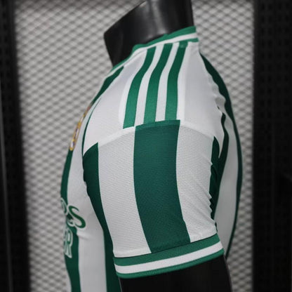 Player Version 26/27 Real Madrid Green & White Stripes Special Edition Shirt