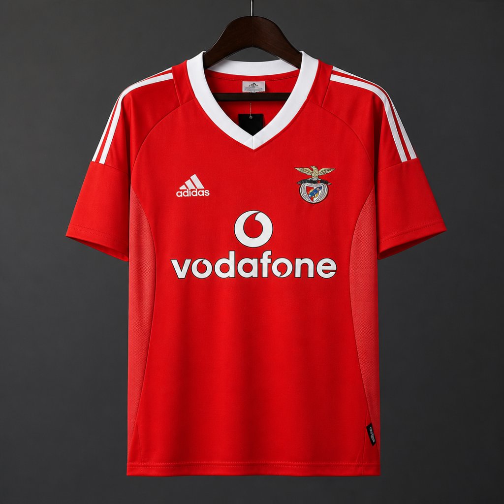Retro 02/03 Benfica Home Shirt