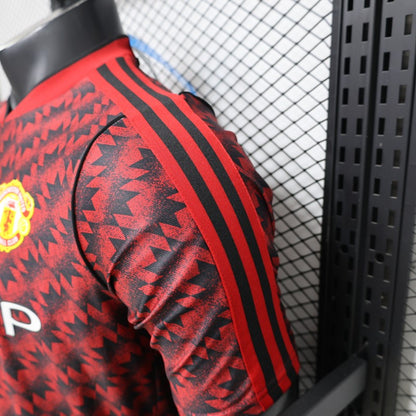 Player Version  26/27 Manchester United  Home Red Vintage Remake   Shirt