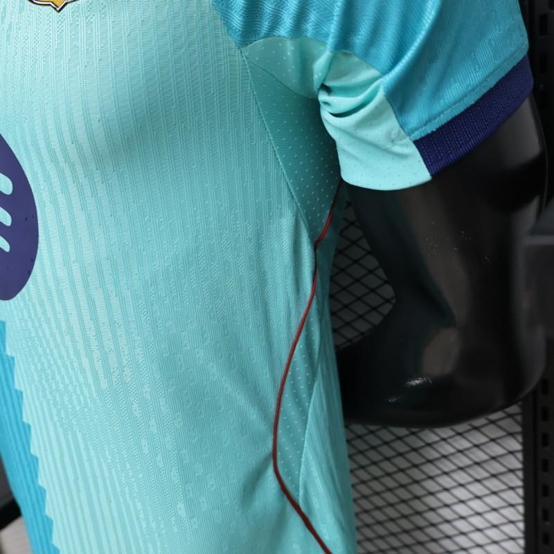 Player Version 26/27 FC Barcelona Teal & Aqua BlueThird Shirt