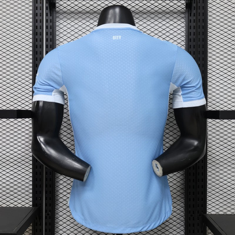 Player Version 26/27 Manchester City Sky Blue with White Side Panel Home Shirt