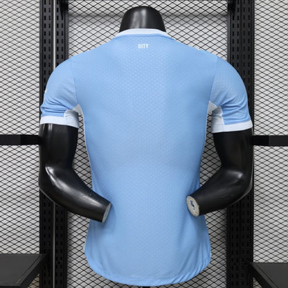 Player Version 26/27 Manchester City Sky Blue with White Side Panel Home Shirt