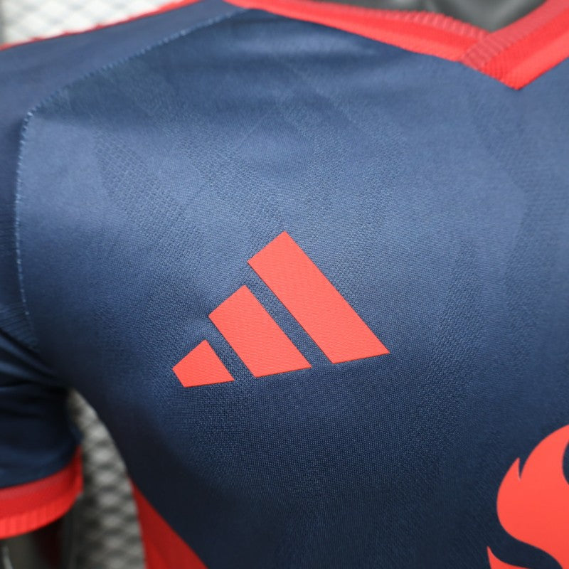 Player Version 26/27 Manchester United Navy & White V-Panel Away Shirt