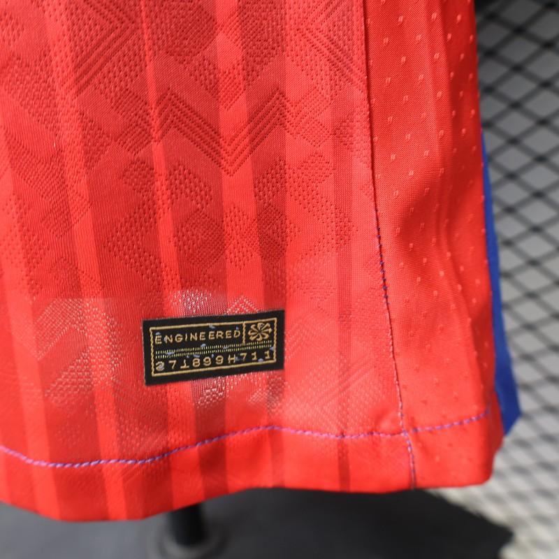 Player Version 26/27 FC Barcelona Royal Blue & Garnet Red Vertical Stripes  Special Edition Shirt