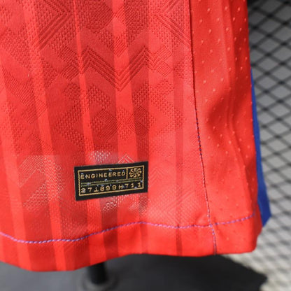 Player Version 26/27 FC Barcelona Royal Blue & Garnet Red Vertical Stripes  Special Edition Shirt