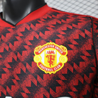 Player Version  26/27 Manchester United  Home Red Vintage Remake   Shirt